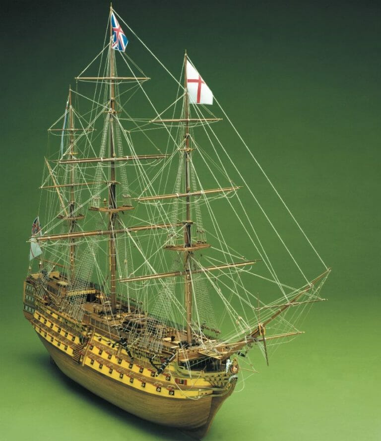 Hms Victory Standard Model Ship Kit Mantua Models Ma