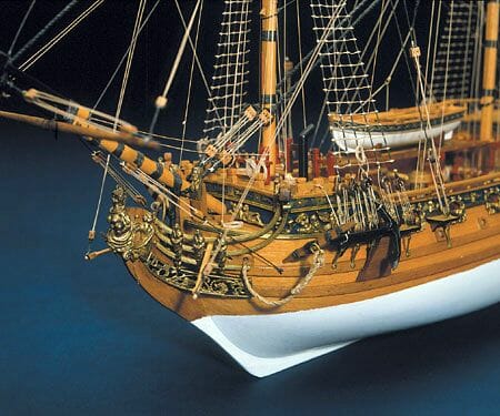 Maquette bateau bois Royal Caroline :Sportmer