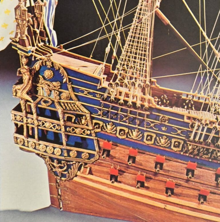 Soleil Royale - Mantua Wooden Model Ship Kits - Detail 1-min