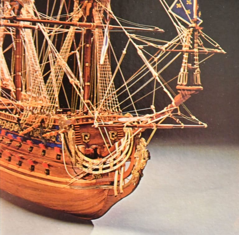 Soleil Royale - Mantua Wooden Model Ship Kits - Detail 2-min