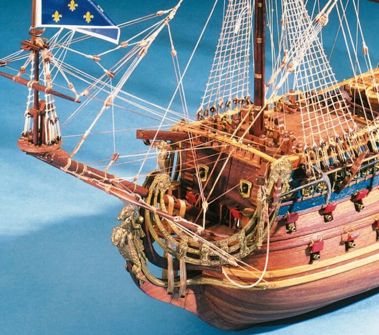 Soleil Royale - Mantua Wooden Model Ship Kits - Detail 5-min