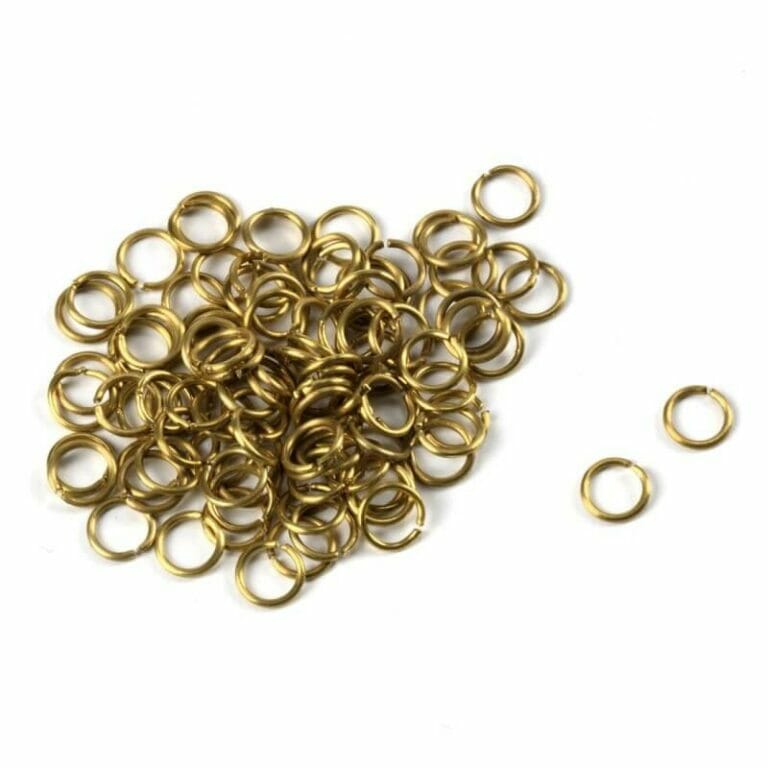 4mm Brass Rings