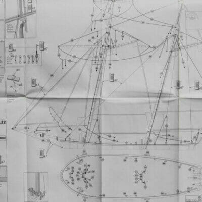 Alert Model Ship Plans by Mamoli