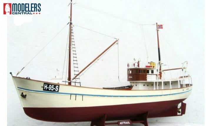 MS Astraal Norwegian Fishing Boat Kit - Nordic Class Boats