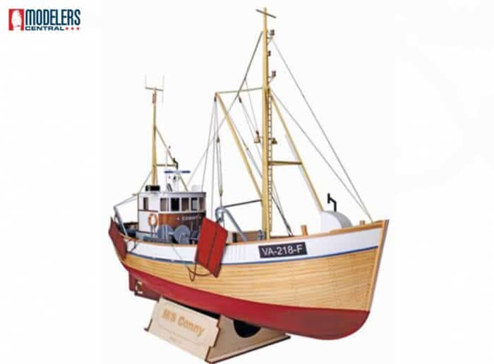 MS Conny Fishing Boat Model Ship Kit by Nordic Classic Models