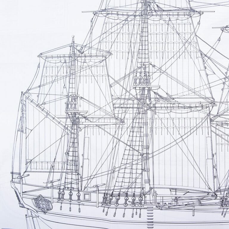 HMS BOUNTY Ship Plans 2