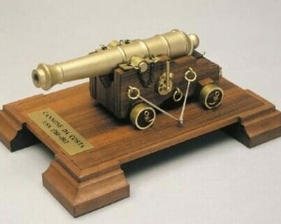 American Coast Cannon Wooden Model Kit by Mantua