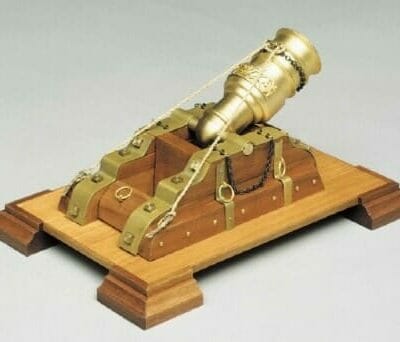 French Mortar Wooden Model Kit by Mantua