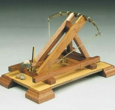 Roman Catapult Wooden Model Kit by Mantua