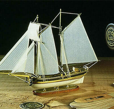 Hannah Model Ship In A Bottle by Amati