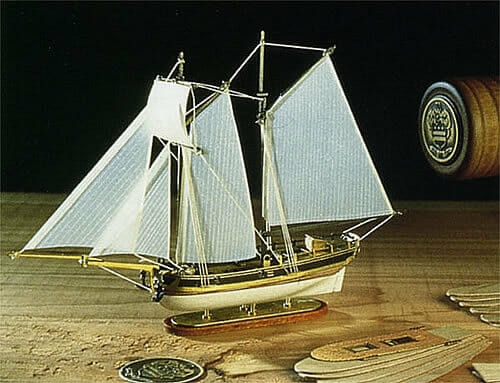 Hannah Model Ship In A Bottle by Amati