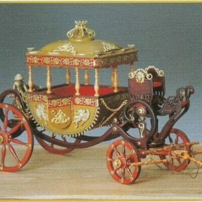 Egyptian Carriage Wooden Model Kit by Amati