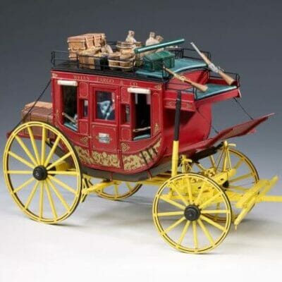 Western Cart Wooden Model Kit by Amati