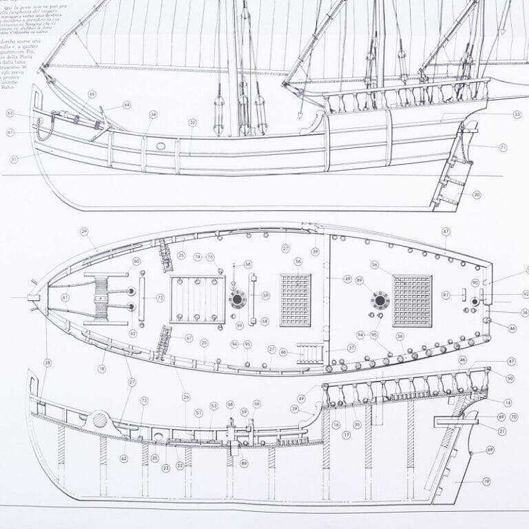 Nina Ship Plans 4