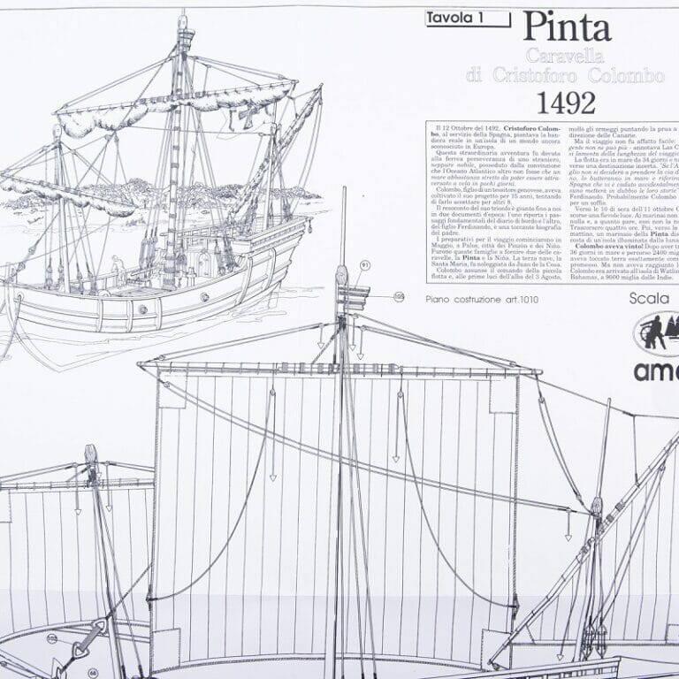 Pinta Ship Plans 1