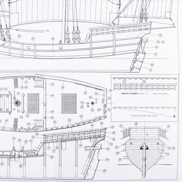 Pinta Ship Plans 3