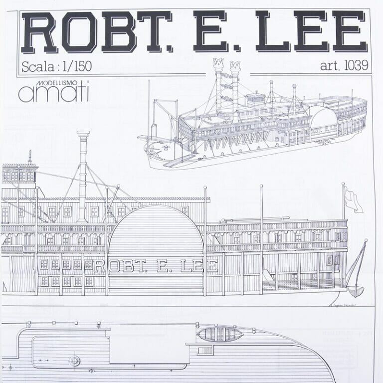 Robert E. Lee Ship Plans 2