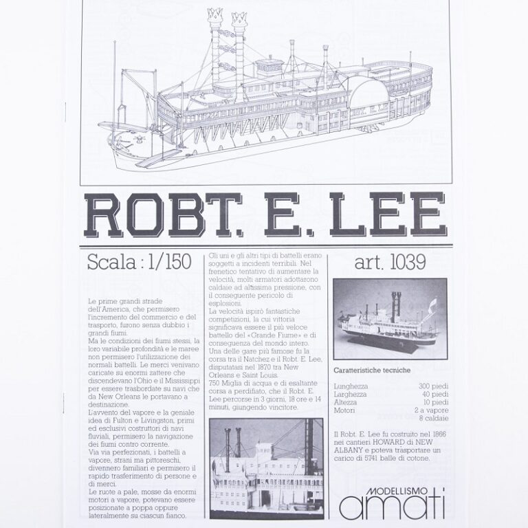 Robert E. Lee Ship Plans 3