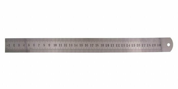 Metal Ruler 30cm