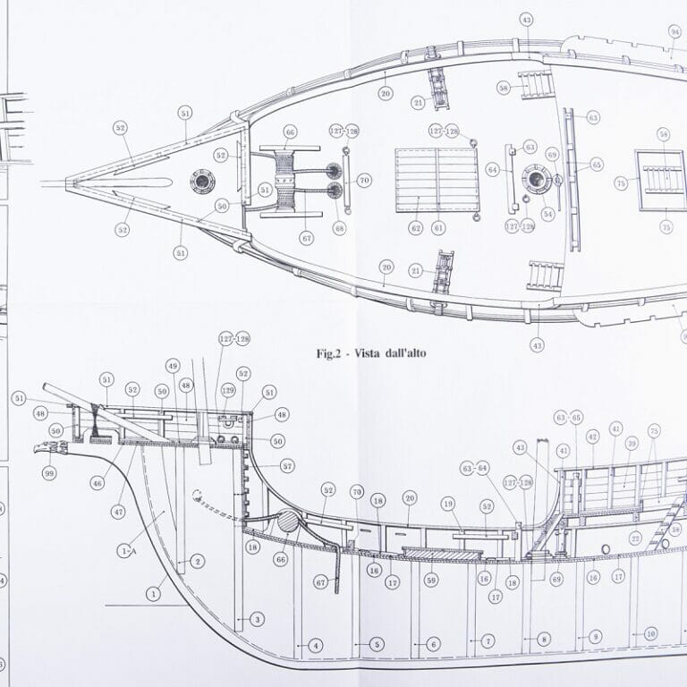 Santa Maria Ship Plans 2