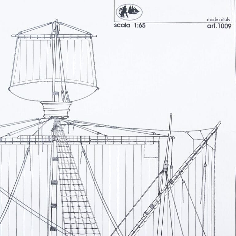 Santa Maria Ship Plans 4