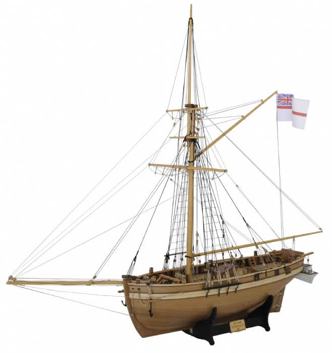 HM Cutter Mermaid Model Ship Kit by Modellers Shipyard