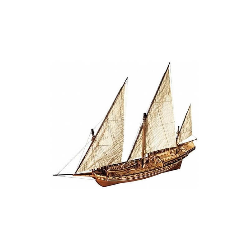 Accessoires pour maquette de bateau en bois - OC CRE - Canon