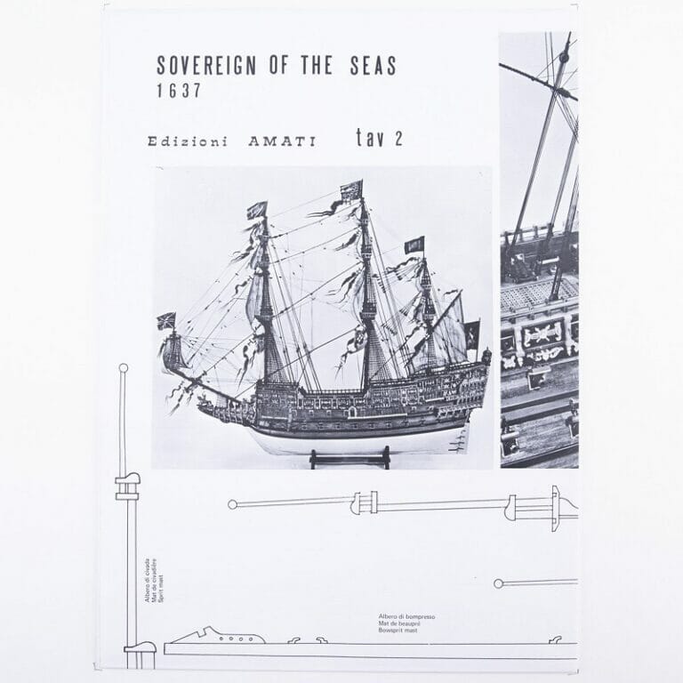 Sovereign of the Seas Ship Plans 1