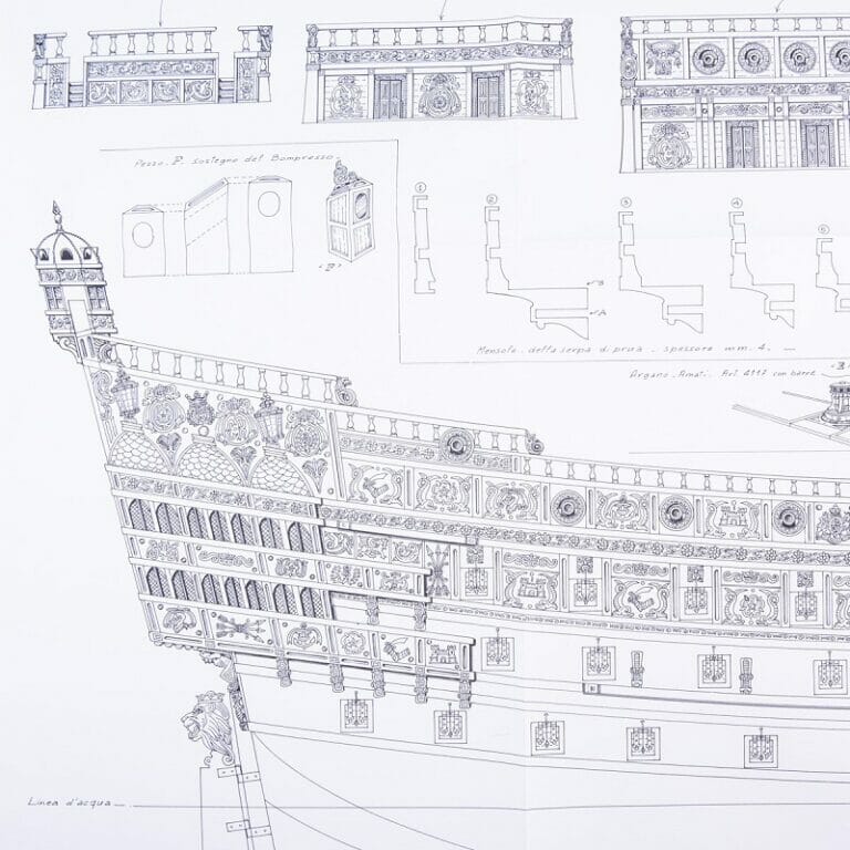 Sovereign of the Seas Ship Plans 2