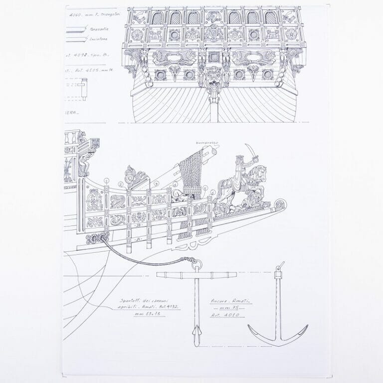 Sovereign of the Seas Ship Plans 3