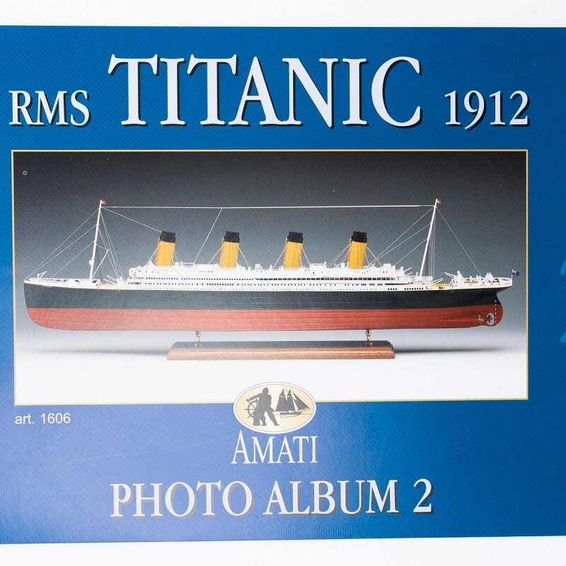 Piani del modello di barca Titanic - Amati (AM1200/83)