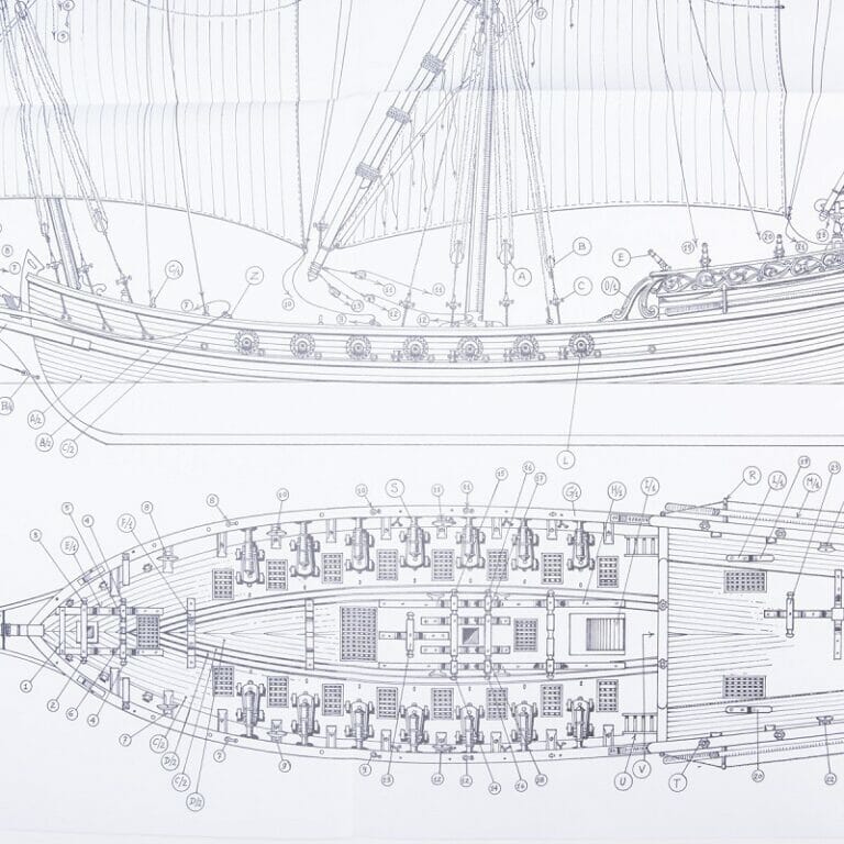 Xebec Ship Plans 2