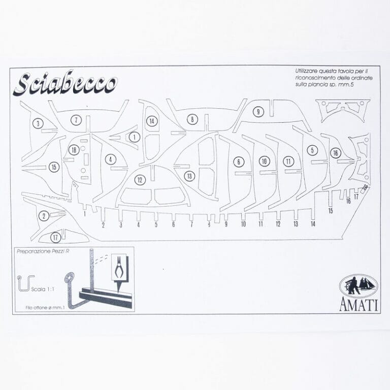 Xebec Ship Plans 3