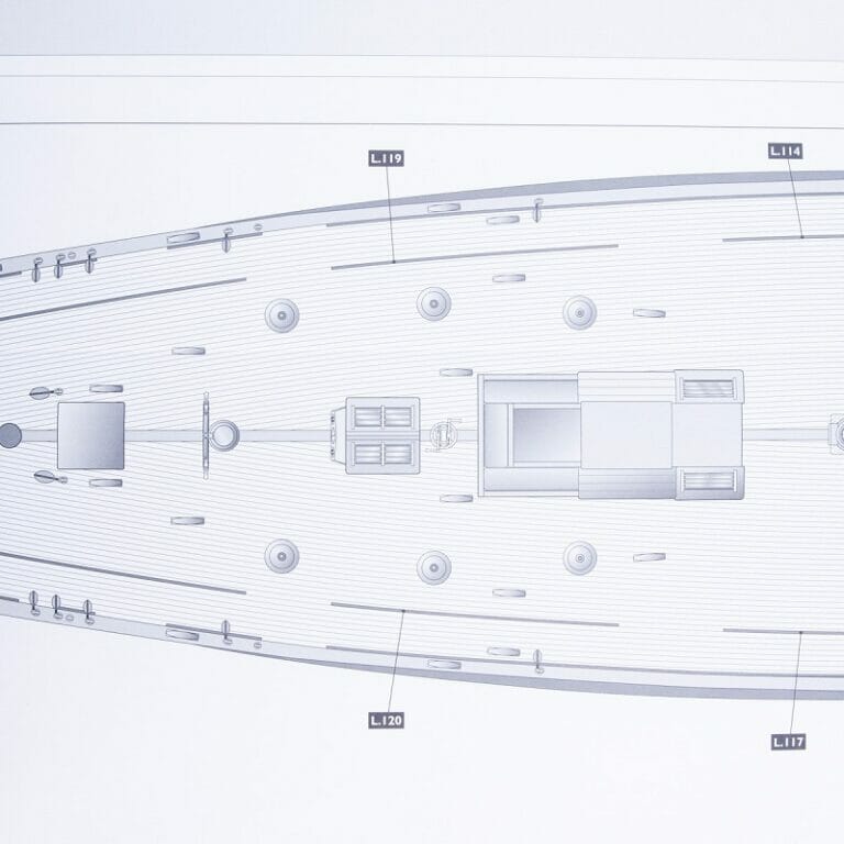 Yacht Endevour J Class Americas Cup Ship Plans 6