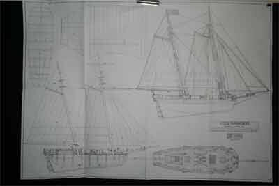 Ranger Model Ship Plans by Corel