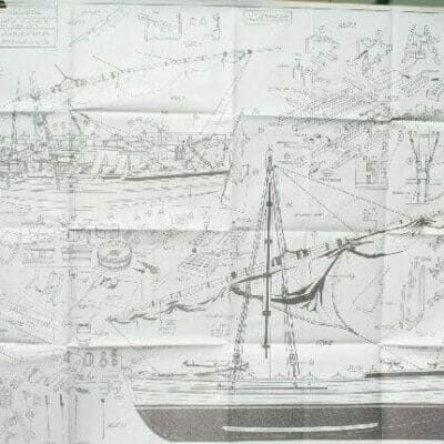 Armed Pinnace model ship plans