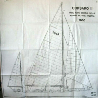 Corsaro Yacht Ship Plans by Corel