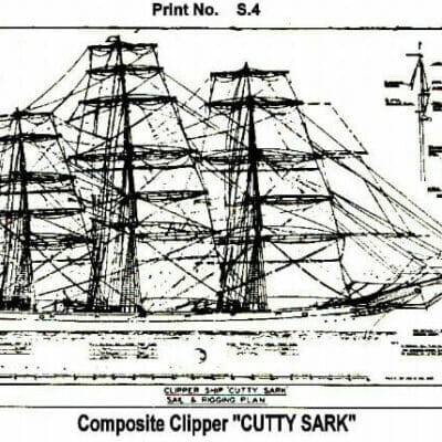 Cutty Sark Model Ship Plans