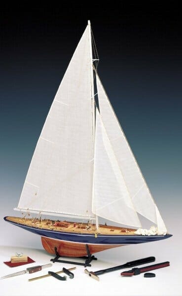 Endeavour Yacht Wooden Model Yacht Kit by Amati