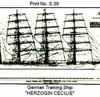 Herzogin Cecile Model Plans by Underhill