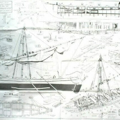 Whale Boat Model Ship Plans