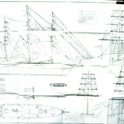 Thermopylae Model Ship Plans