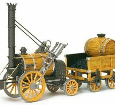 Rocket Wooden Model Train Kit by Occre