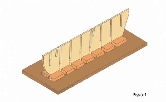 How To Plank The Hull of a Bluff Bow Model Ship 4