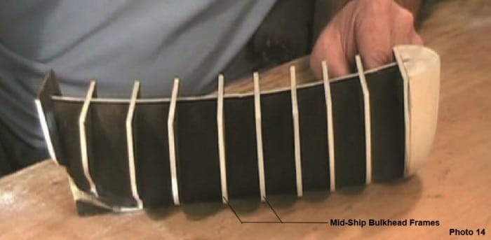 How To Plank The Hull of a Bluff Bow Model Ship 15