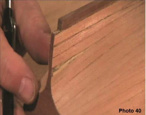 How To Plank The Hull of a Bluff Bow Model Ship 43