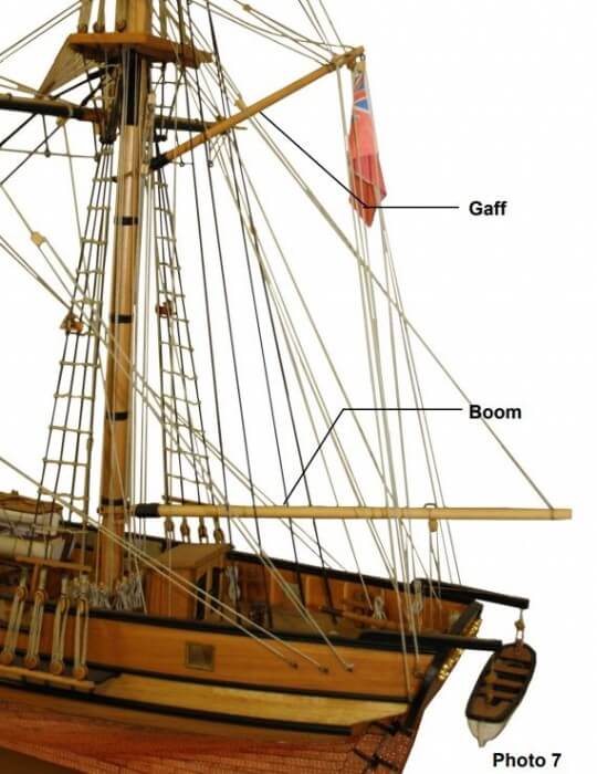 Guide To Masts, Yards & Booms On Model Ships 11