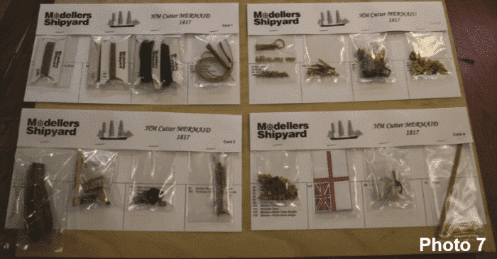 What is in a Wooden Model Ship Kit? 3