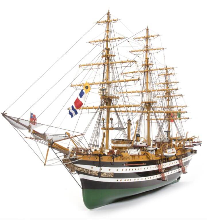 Occre 15006 Maquette Bateau Bois Amerigo Vespucci 1:100 avec voiles