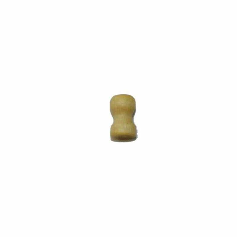 Bitt Head Top - Wood - Round Head - 3mm dia Base